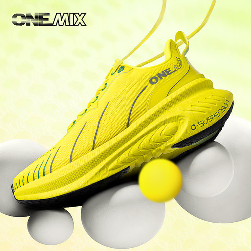 onemix减震防滑休闲跑步运动鞋女