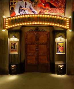 老上海婚纱主题无缝布加厚帆布影楼摄影喷绘写真百乐门旧舞厅3318