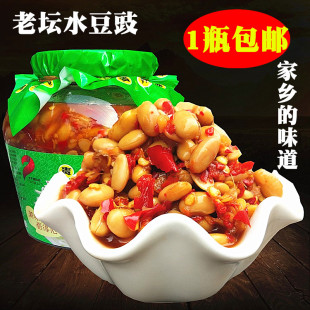 老坛水豆豉贵州乡下妹风味豆食拌大葱农家水豆鼓凉拌调料特产610g