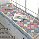 韩式 坐垫子 纯棉加厚飘窗垫手工拼接榻榻米窗台垫卧室阳台全棉四季