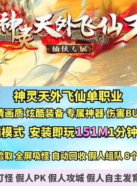 热血传奇单机版天外飞仙高清特效