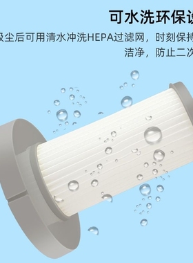 适配德尔玛吸尘器配件除螨仪滤芯DX700/700s/700Spro/D135F/JP600