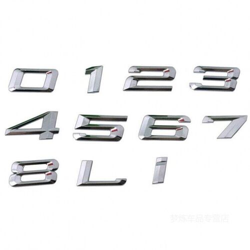 改装3系 5系 320i 325i 330i 335i数字标车标后尾排量标车贴