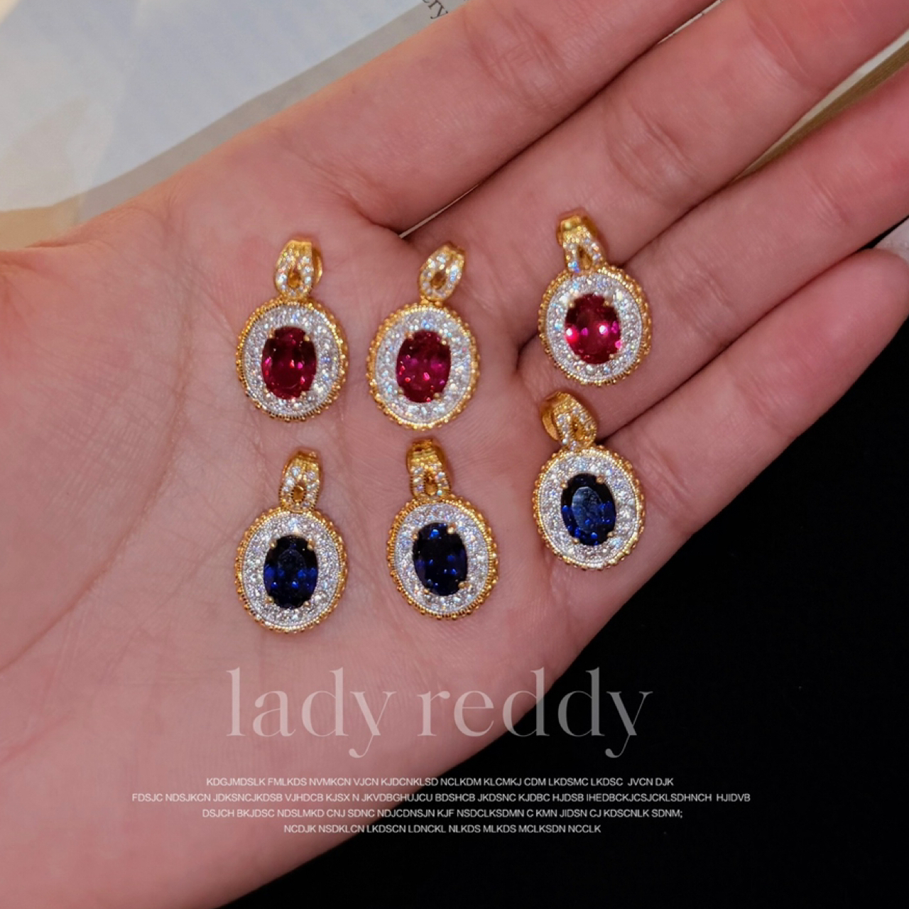 蕾迪「vintage复古圆盘项链」