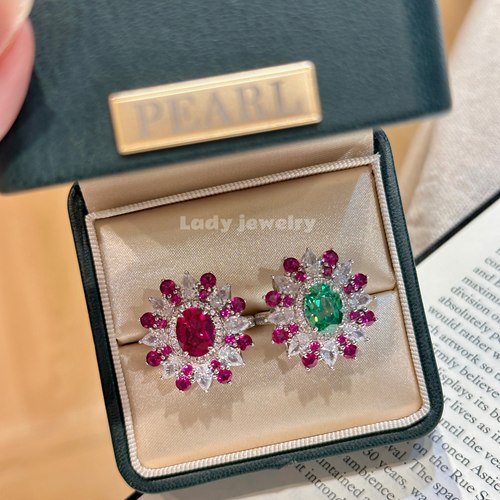 蕾迪「一路生花」豪镶花卉系列