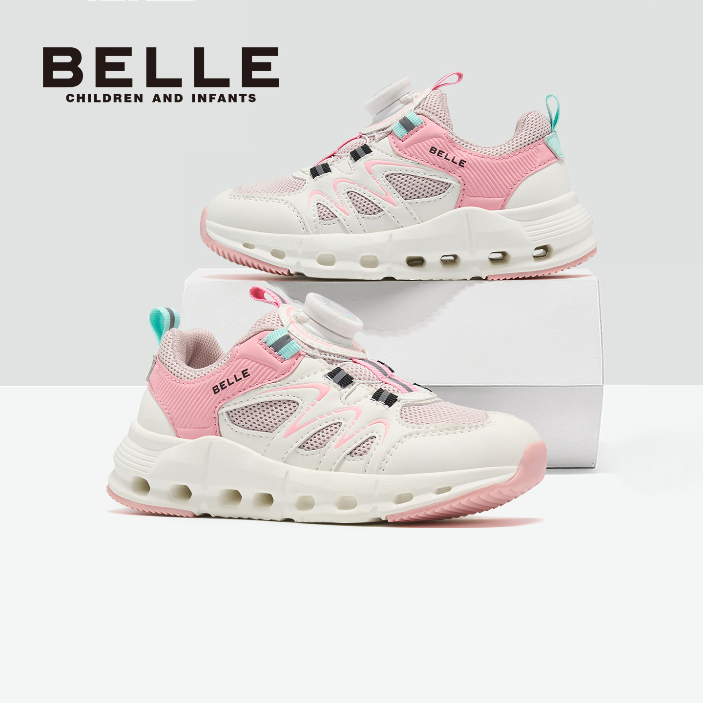 百丽官方正品儿童运动鞋