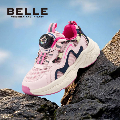 百丽官方正品儿童运动鞋老爹鞋