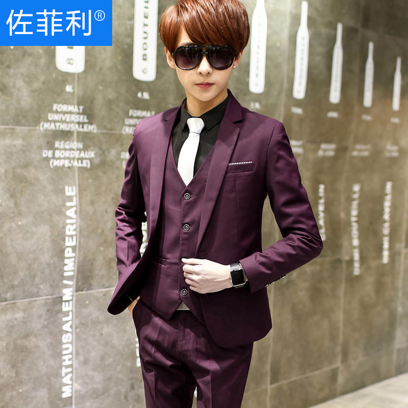 Costume homme en polyester pour automne - Ref 1548886 Image 3