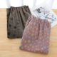 防蚊夏外穿家居休闲裤 春秋色织双层高腰薄款 子 女长裤 纯棉纱布睡裤