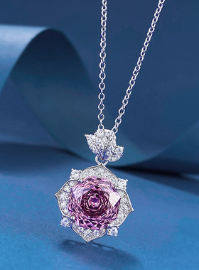 2025新款玫瑰花瓣项链