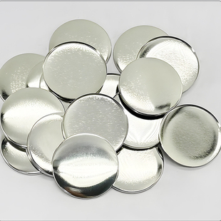 日谷底徽章耗材58吧唧马口铁加厚凹槽防锈胸章制作diy材料包圆纸