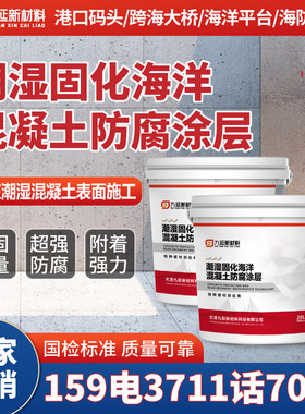 潮湿固化海洋混凝土防腐涂料