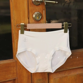 超柔软内裤 100%桑蚕丝底裆 加长裆 80支莫代尔女不夹臀