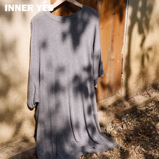 睡衣T恤家居服 睡觉穿 弹力超大2025新 YES年度挚爱大睡裙 INNER