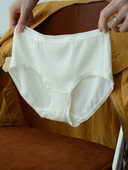 原棉 不染色内裤 女士女生全棉2023新款 窄腰版 纯棉抗菌女式 两耳光