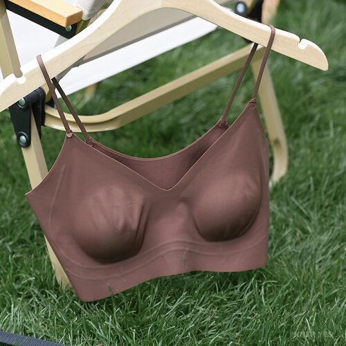 新色上新！粉底液细肩带内衣无痕夏季薄款文胸 2026