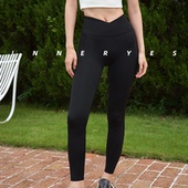 鲨鱼裤 交叉腰秋冬季 加绒女外穿2025新款 媲美一两百 INNER YES