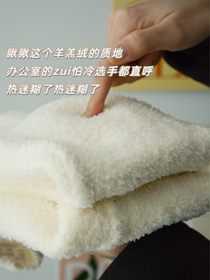 一件顶3件热迷糊 羊羔绒背心自带胸垫冬保暖加厚秋衣打底两耳光