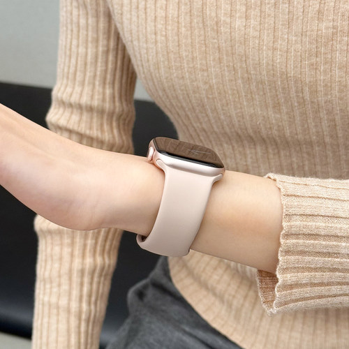 适用于iwatch简约运动硅胶表带