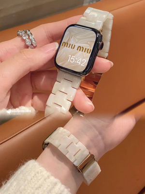 新款极光色树脂表带applewatch