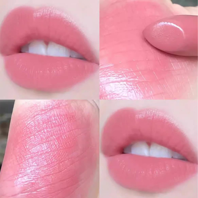 蜜桃奶茶杏粉色口红裸色系淡色素颜温柔学生裸妆显白滋润大牌正品