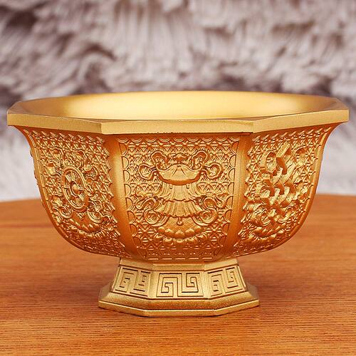 碗礼佛摆件工艺品供碗黄铜厂家