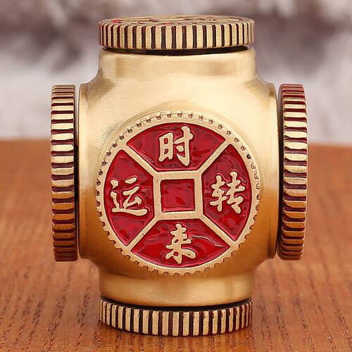 平安手把黄铜六面红油喜乐工具