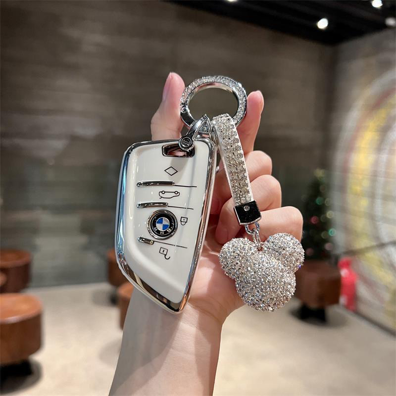 专用2026款宝马i3车钥匙套女eDrive35L运动耀夜套装40L扣保护壳包