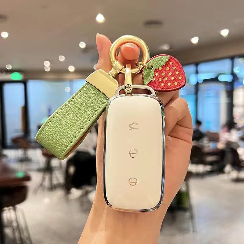 适用吉利银河星舰7车钥匙套女士启航版智航版领航版星舰版壳扣包