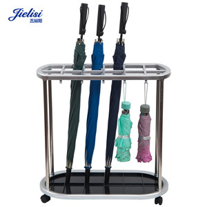 杰丽斯J系雨伞收纳架6孔12孔21孔置伞架伞桶挂折叠伞放直伞雨伞架