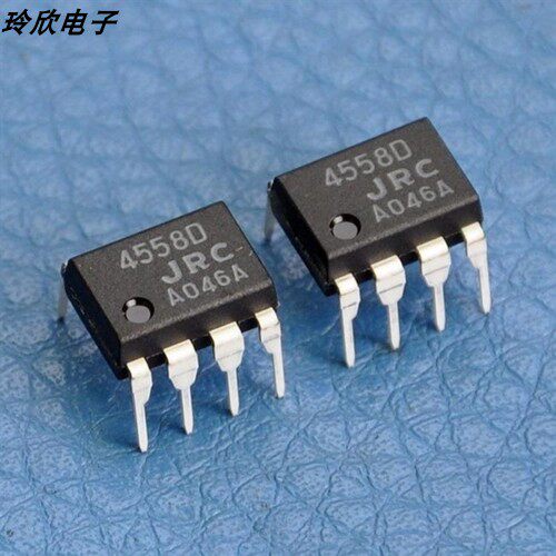 进口原装JRC NJM4558D 直插DIP-8 JRC4558D 全新双路运算放大器