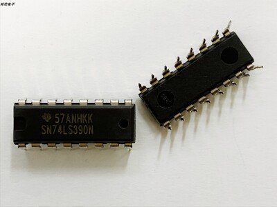 全新直插 74LS390 SN74LS390N HD74LS390P DIP-16 计数器包邮直拍