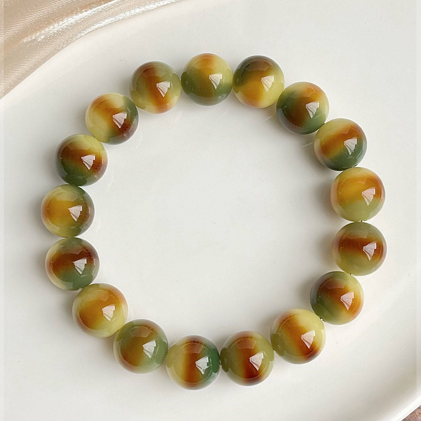 炭烧青芒菩提手串学生盘玩绕指柔文玩菩提子佛珠念珠盘串精品手链
