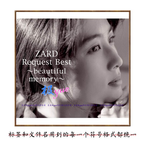 ZARD乐队坂井泉水【总店无损二店】总店实销100+含35周年纪念特辑