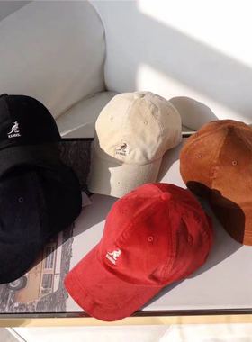 Kangol 袋鼠复古old school古着灯心绒棒球鸭舌男  男女