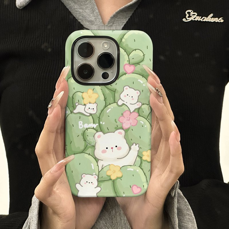 Apple适用苹果1314仙人掌手机壳
