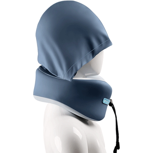 旅行护颈u型枕飞机睡觉坐车便携连帽u形枕记忆棉脖枕颈椎脖子靠枕