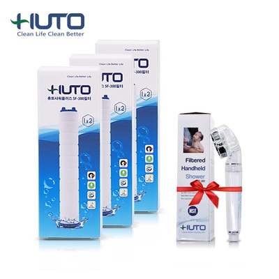 huto韩国进口洗澡沐浴净水花洒