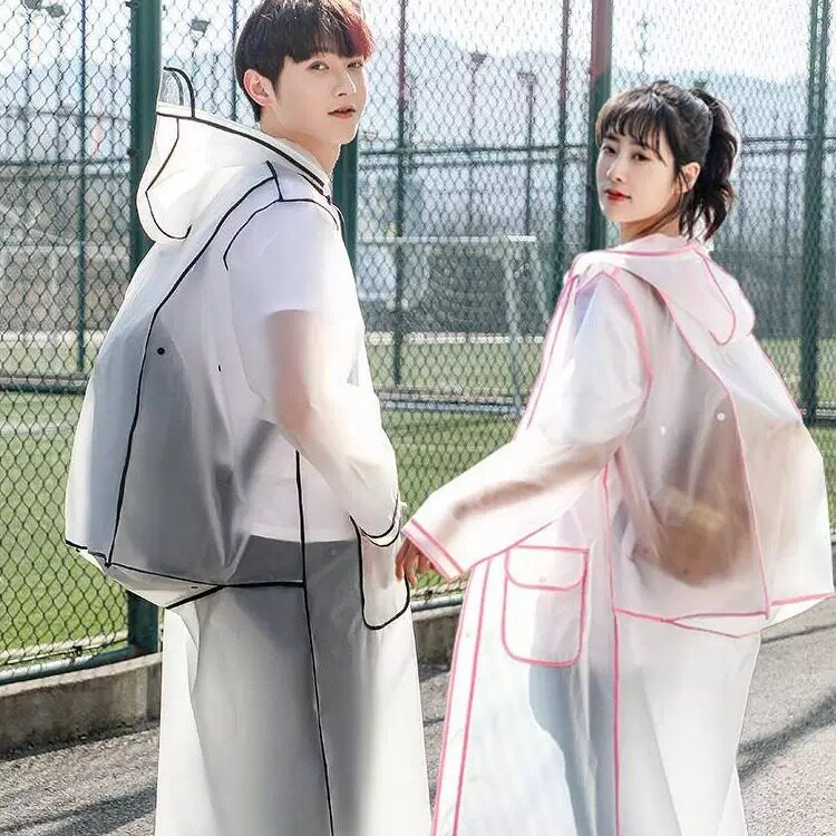 雨衣女款2026新款单人雨衣成人旅游透明徒步雨衣男女学生骑行款全图片