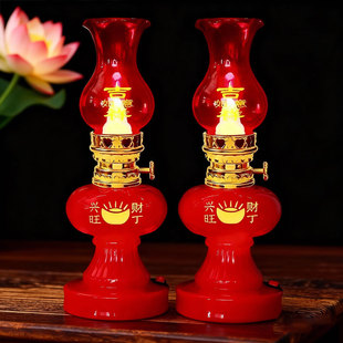 电子蜡烛灯吉祥如意灯财丁兴旺灯乔迁新居入宅新婚新房专用佛前供
