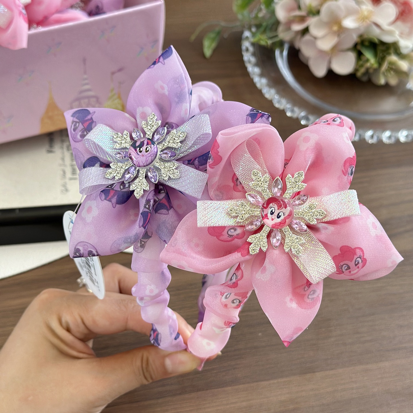 小马宝莉甜美大花朵发箍儿童头箍