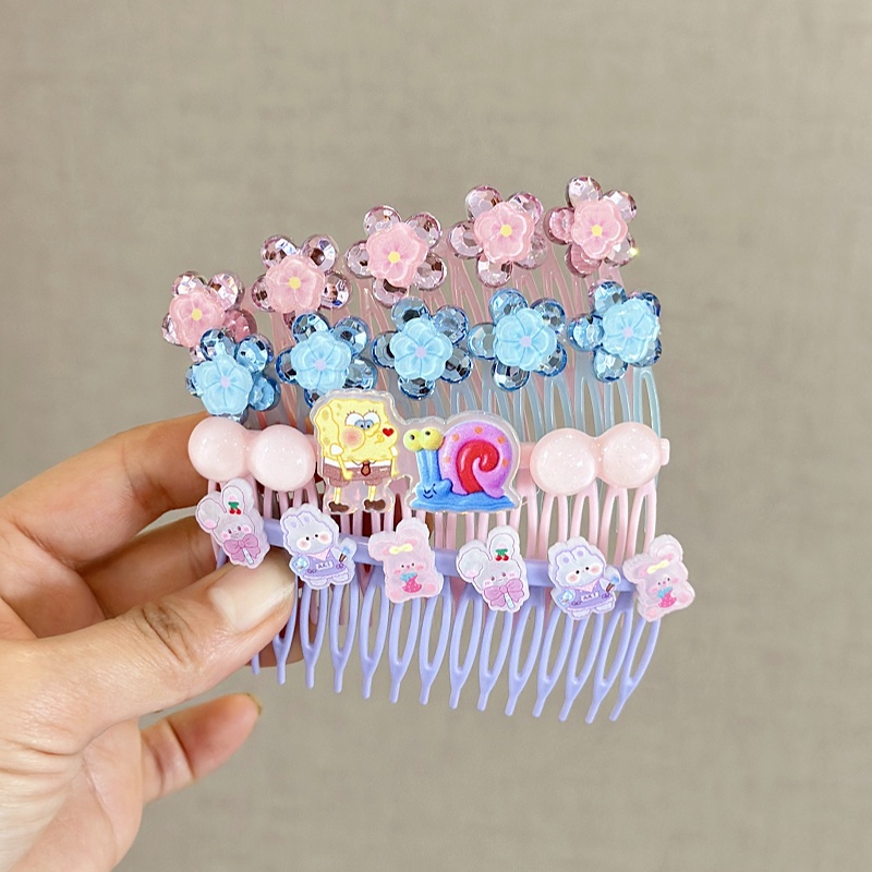 儿童甜美小女孩边夹碎发夹头饰品