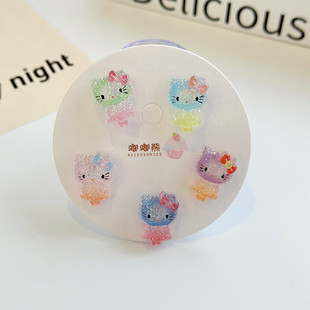 韩国可爱少女心kt猫胸针卡通学生儿童幼儿园别针书包配饰奖励礼品