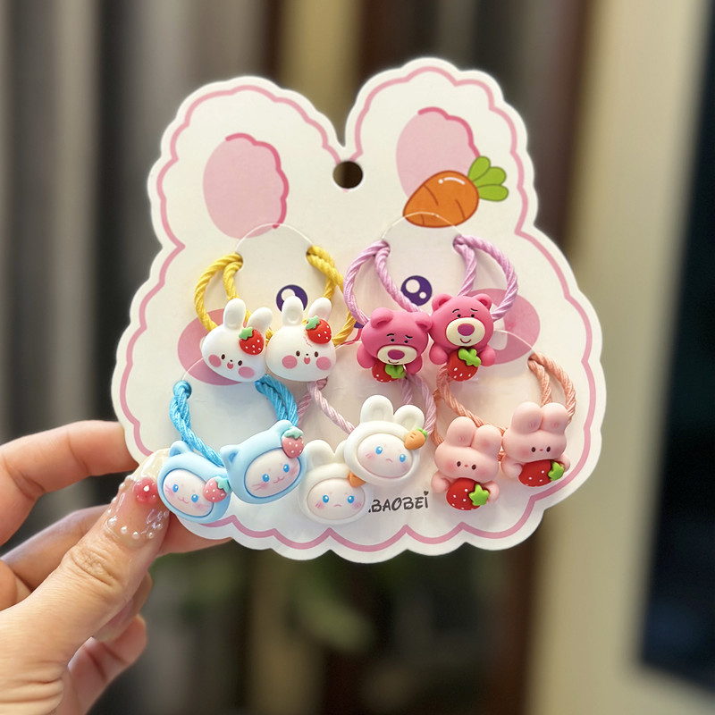 儿童日韩女小兔子10根装头饰品