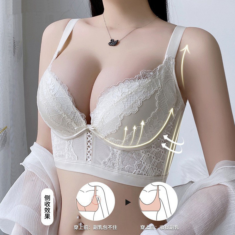 西施尔上薄下厚款精油杯调整型内衣女收副乳矫正外扩小胸变大聚拢