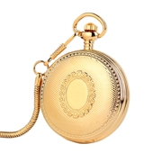 高档翻盖纯铜复古机械怀表 机械表男女项链表礼品 全自动学生怀表