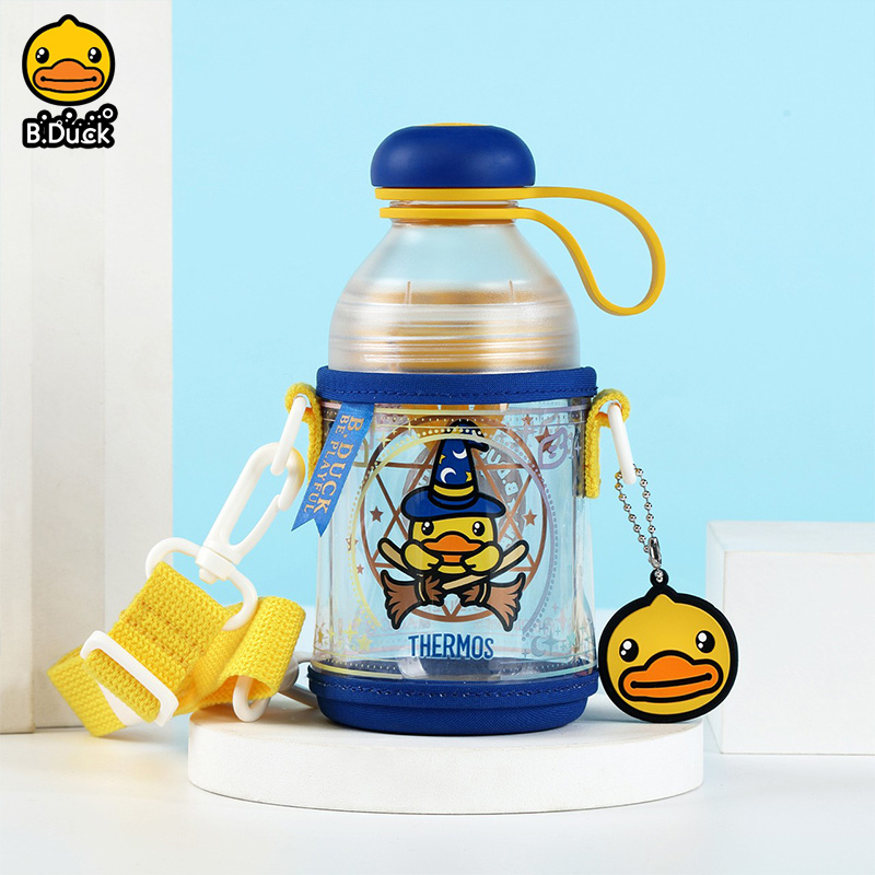 B.Duck小黃鴨兒童水杯榨水果汁杯