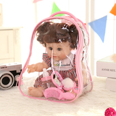 仿真婴儿玩偶说话 女孩玩具 洋娃娃软胶陪睡娃娃宝宝洗澡儿童换装