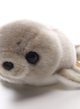 正版小海豹毛绒玩具海洋馆仿真海狮公仔布娃娃豹子玩偶儿童节礼物