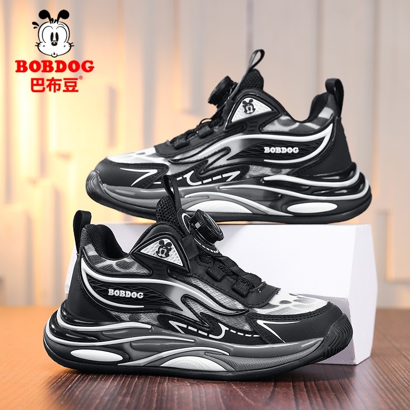 官方正品巴布豆童鞋男童鞋子春季2026新款中大童青少年儿童运动鞋